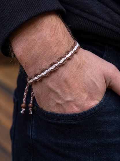 Twisted Duo Crochet Bracelet Pattern