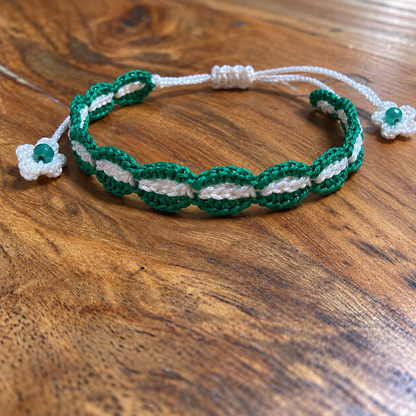 Twisted Duo Crochet Bracelet Pattern