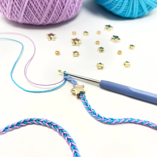 Woven Star Crochet Bracelet Pattern