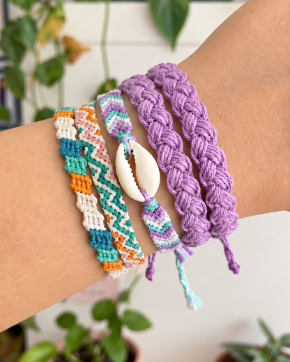 Woven Twist Crochet Bracelet Pattern