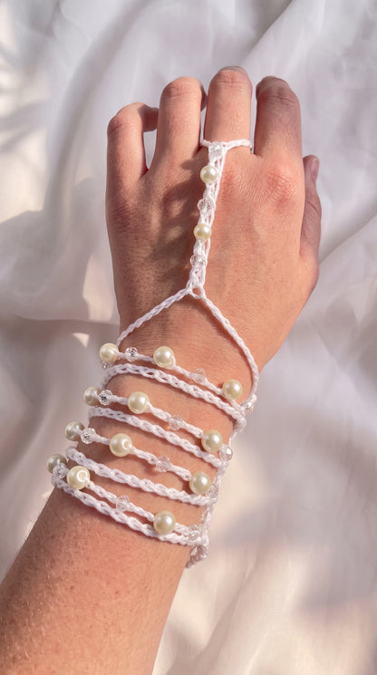 Crochet Wrap Bracelet & Mini Wrist Wallet Pattern 2-in-1  – No Sewing!